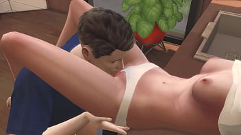 Menggoda Kakak Pacarku Yang Jadi Dosen Seniku – Episode 4 – Sims 4 Animasi Panas 3d