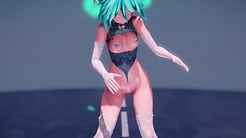 Miku China Yang Menggoda Menggoyang Tubuhnya Dengan Liar