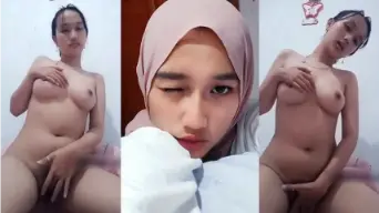 Dianitasari Merekam Dirinya Sendiri Memuaskan Nafsu Untuk Pacar Yang Rindu