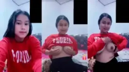 Naura 18 Tahun Bocorkan Payudara Montoknya