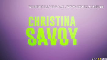 Minyak Mengalir Di Seluruh Tubuh Christina Savoy, Nikmati Adegan Panasnya Di Brazzers