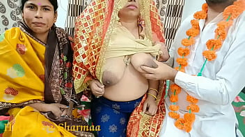 Malam Pertama Pasangan India, Berahi Menggila Dengan Ibu Mertua Dalam Permainan Tiga