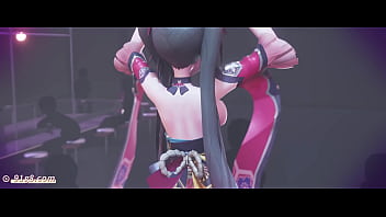 花火星穹铁道：3d国漫魅影，抖音热舞mmd，纯欲少女裸舞诱惑