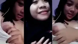 Gadis Berhijab Imut Yang Menggoda Dengan Vcs