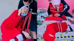 Gadis Smp Berhijab Diikat Dengan Gaya Bdsm Yang Menggoda