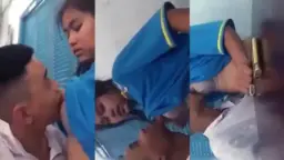 Gadis Smp Tersedu-sedu Dalam Kenikmatan Di Balik Meja Kelas