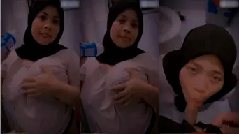 Jilbab Hitam Menggoda, Payudara Montok Menggila Di Tiktok Heboh