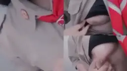 Siswi Sma Pramuka Pamer Payudara Besar Yang Menggoda