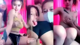 Tiga Cewek Barbar Jilat Kontol Dan Memek Lesbian