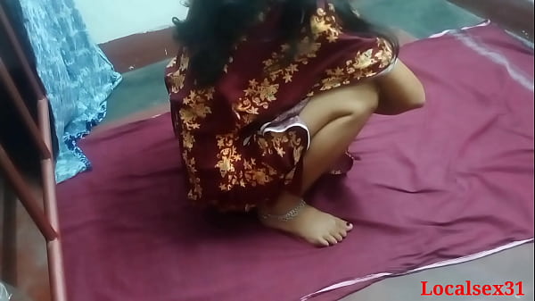 Desi Bhabi Desa India Berbaju Saree Merah Digoyang Malam Pertama (video Resmi Localsex31)