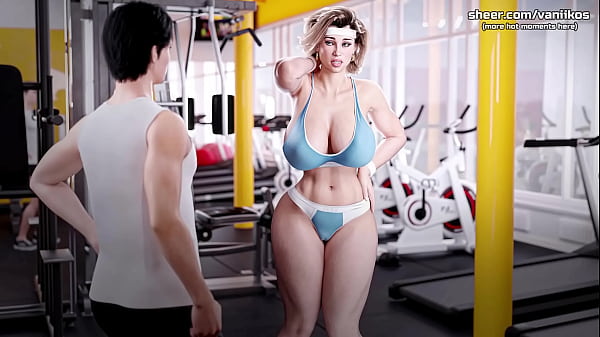 Ibu Tiri Montok Bergoyang Di Gym Umum Untuk Anak Tirinya | Game Hentai Tabu | Bagian 20
