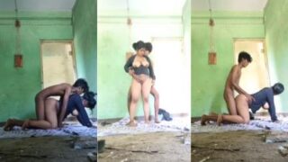 Pasangan Telugu Belum Menikah Bercinta Gaya Doggy