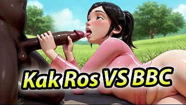 Kakak Ros Ngentot Sama Kontol Item Yang Gede Banget