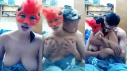 Remes Tokek Montok Tante Adinda Bikin Ngilu.