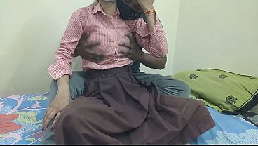 Cewek Kuliahan India Di Kamar Pacar Digenjot Sambil Ngomong Hindi