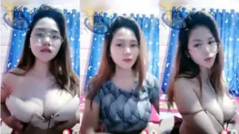 Abg Toge Colokin Pentil Di Live, Sampe Basah Semua.
