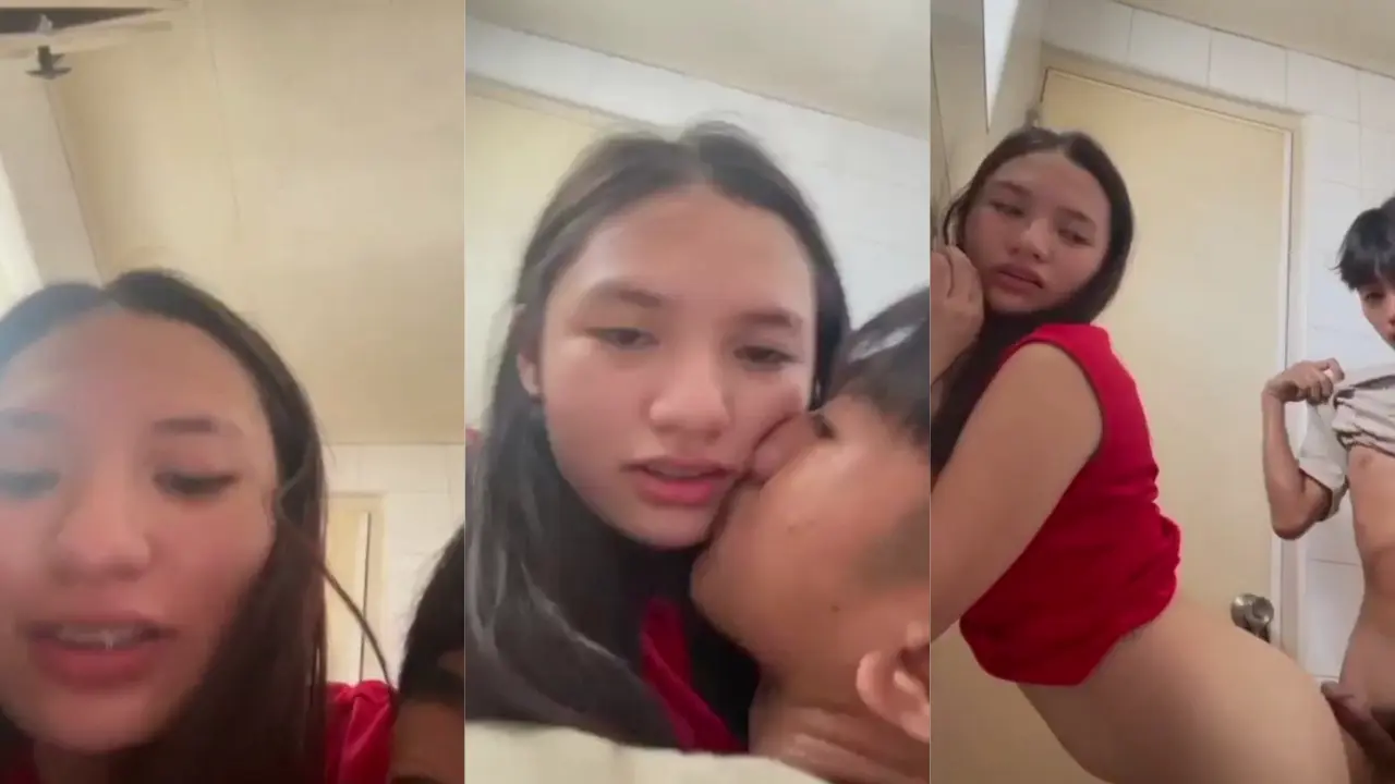 Pacar Cina Putih Mulus Ngentot Di Kamar Mandi, Crotnya Sampe Banjir.