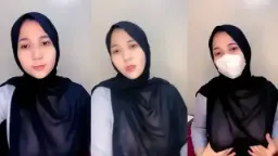 Rani Si Hijaber Cantik Pamerin Toket Lewat Baju Transparan Bikin Ngiler.