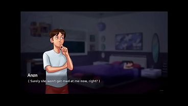 Ibu Tiri Diem Aja… Bikin Gue Tegang Setengah Mati (18+) | Adegan Panas Baru | Summertime Saga