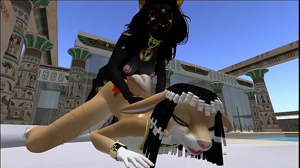 Lady Bastet Si Mesir Lagi Enak-enak Make Pelayan Ceweknya Buat Main-main