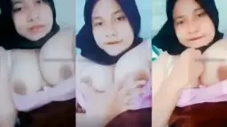 Abg Jilbab Tobrut Muizzah, Hijabnya Ketat, Pandangan Bikin Makin Greget.