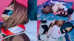 Culik Cewek Hijab Pramuka Abis Pulang Sekolah, Langsung Digebet Di Pinggir Jalan.