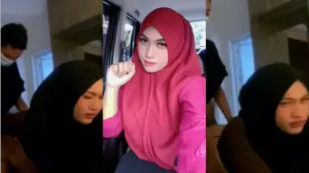 Jilbab Basah Kena Sodok Kontol Besar Bikin Makin Erang.